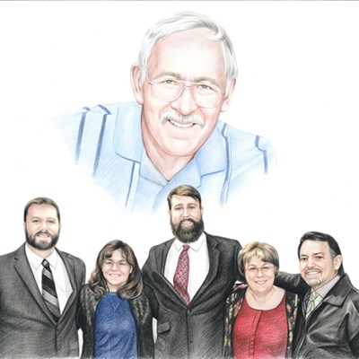 Hand Drawn Color Pencil from Photos for a Family Portrait - myDaVinci
